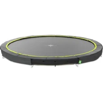 Silhouette EXIT Trampolina gruntowa 366 cm czarna
