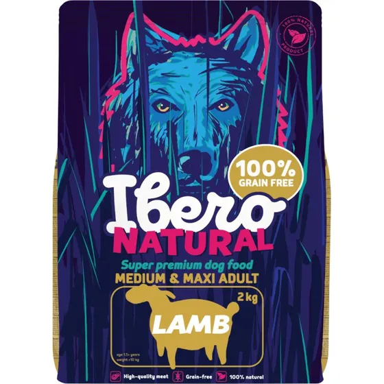 Ibero Natural Rabbit Bezzbożowa Karma z Królikiem 12 kg