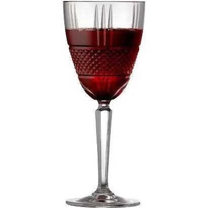 LYNGBY MELODIA Kieliszki do czerwonego wina 270 ml, 4 szt., szkło kryształowe