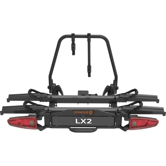 SPINDER LX2 LED – platforma rowerowa na hak na 2 rowery