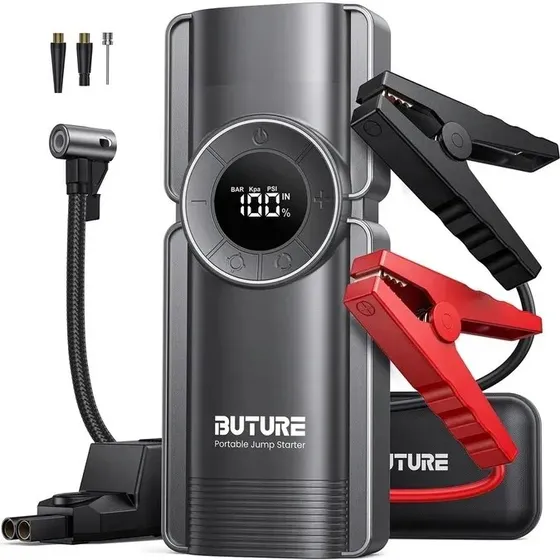 Buture BOOST PRO 12V 2500A z kompresorem 4w1