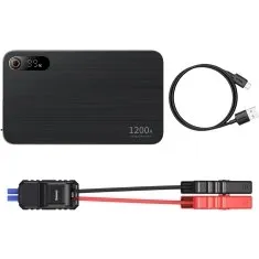 Baseus 3W1 Jump Starter 1200A 7200mAh + latarka LED czarny