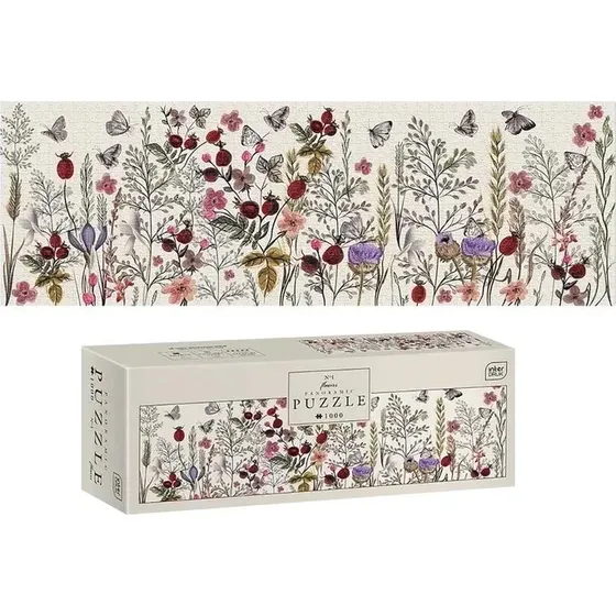 Interdruk Puzzle panoramiczne 1000 Flowers 1