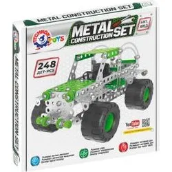 Metalowa terenówka 181 elementów – zestaw konstrukcyjny dla dzieci