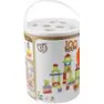 Trefl Klocki Drewniane 100 sztuk EKO 61685