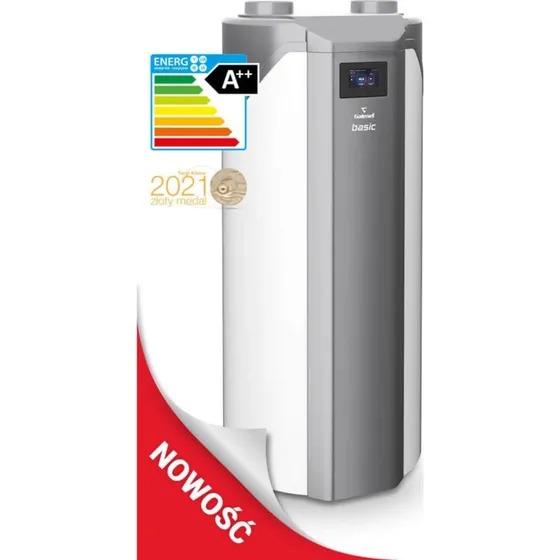 Galmet Basic 200 l z wężownicą V4 i anodą tytanową