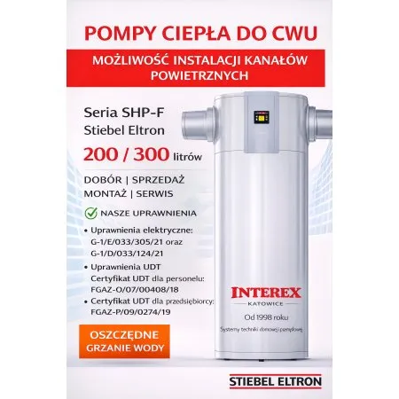 Stiebel Eltron SHP-F 300 X Premium Pompa ciepła do CWU