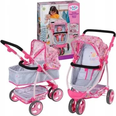 Baby Born Wózek Deluxe Pram 2 w 1
