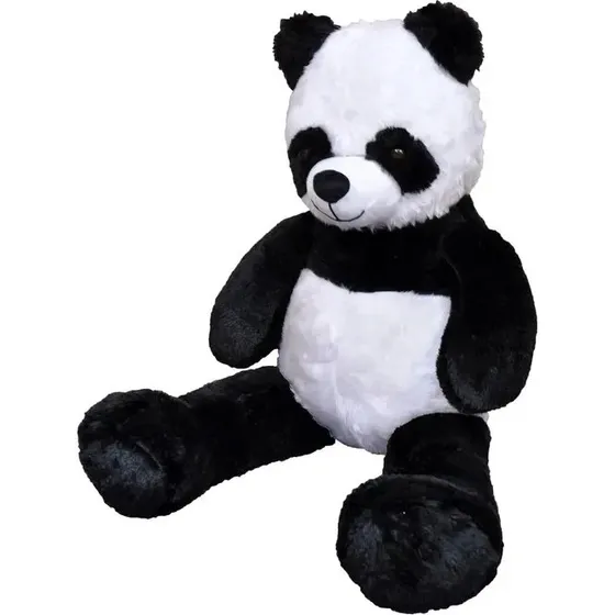 Panda Pluszowa 110 cm, Polka, Przyciągająca Maskotka