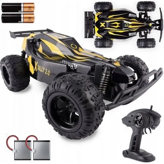 Overmax RC Auto X-Rally 2.0, 100 m, 25 km/h, 2 akumulatory