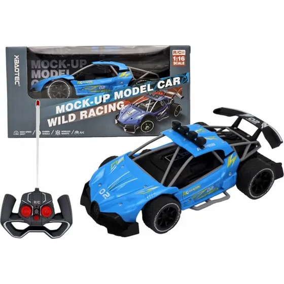 Wild Racing 3 – Samochód sterowany radiem 1:16, niebieski