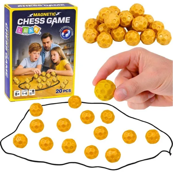 Lean Toys Gra Magnetyczna Logiczna 20 Pionków