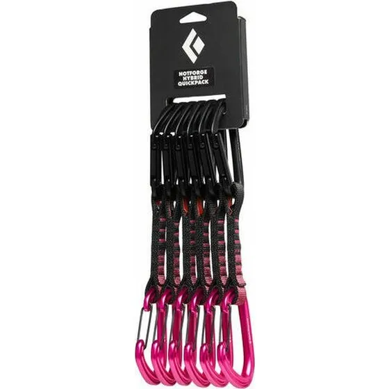 Black Diamond HotForge Hybrid Quickpack 6x12 cm czarny