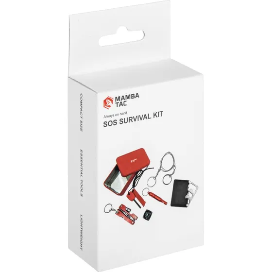 Mamba Tac SOS Survival Kit – zestaw awaryjny z multitool i kompasem