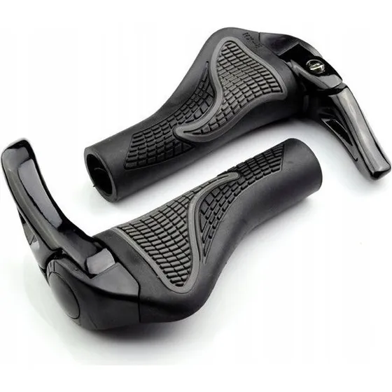 Rockbros BT1008B Chwyty rowerowe z rogami czarne