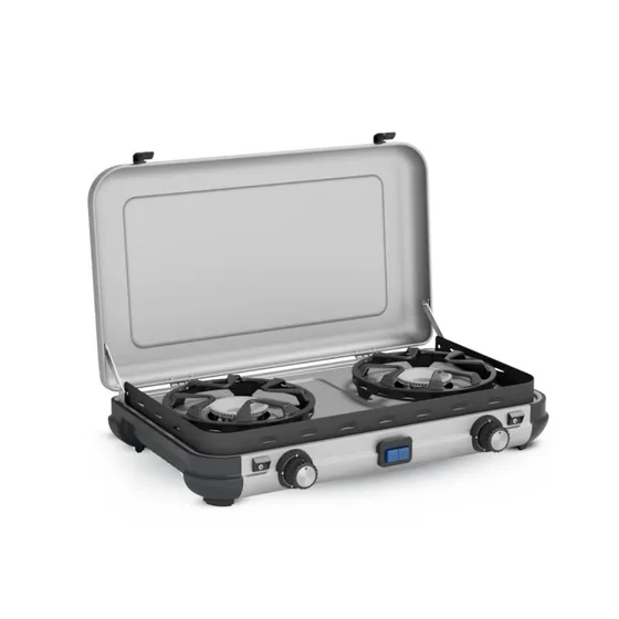 Campingaz Camping Kitchen 2 Maxi, kuchenka gazowa 2x1.8 kW, szara