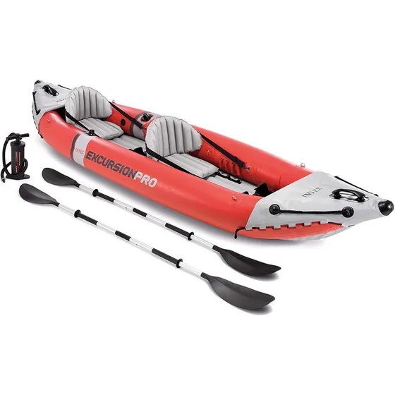 Intex Excursion PRO Kajak 2-os. 68309, Pompa, Wiosła, 180 kg