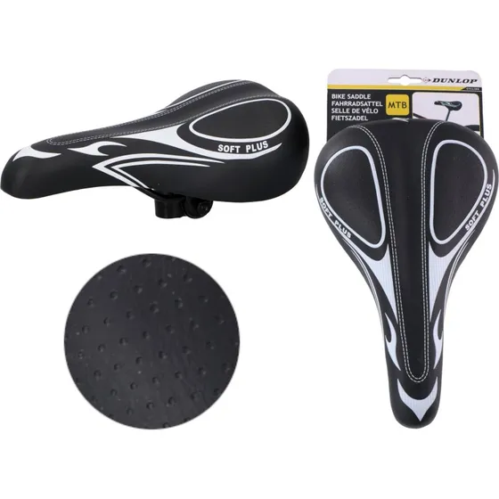 Dunlop Siodełko MTB 26x16cm z Odbłaskiem