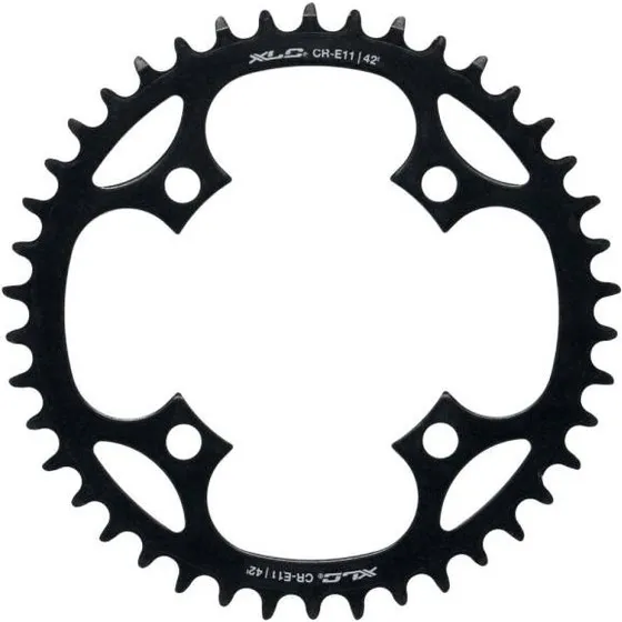 XLC E11 Zębatka 42T 104mm Czarna (Bosch/Shimano/Yamaha)