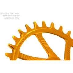 Garbaruk GXP/DUB MTB Oval 30T/32T/34T Pomarańczowy