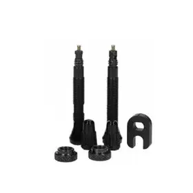 Pirelli 40mm Tubeless Valve Kit - zestaw 2 szt. czarny