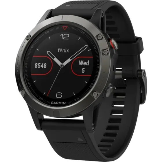 Garmin Fenix 5 47mm Stalowoszary GPS Multisport 10ATM