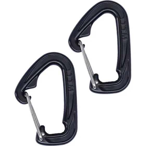 Ticket to the Moon Moon Carabiner 10 kN, czarny