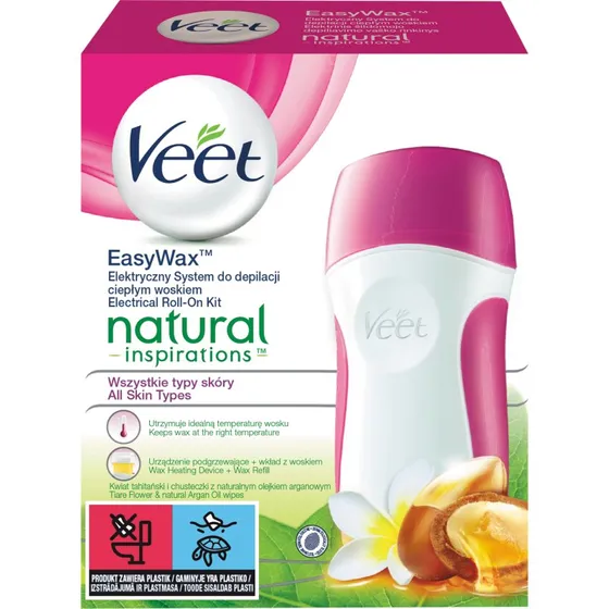 Veet Easy Wax Essential Elektryczny Roll-On Kit