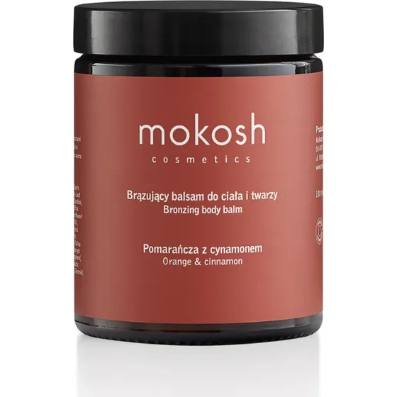 Mokosh Brązujący Balsam do Ciała i Twarzy Pomarańcza z Cynamonem 180ml