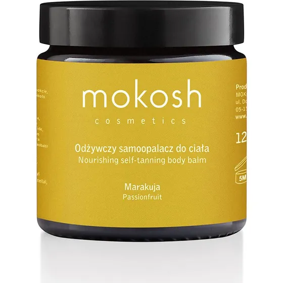 Mokosh Odżywczy samoopalacz Marakuja 120ml