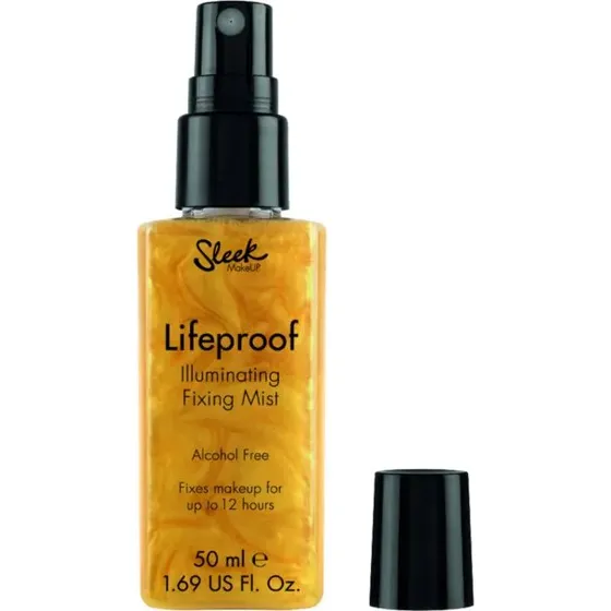 Sleek Lifeproof Fixing Mist 50 ml rozświetlająca mgiełka do makijażu