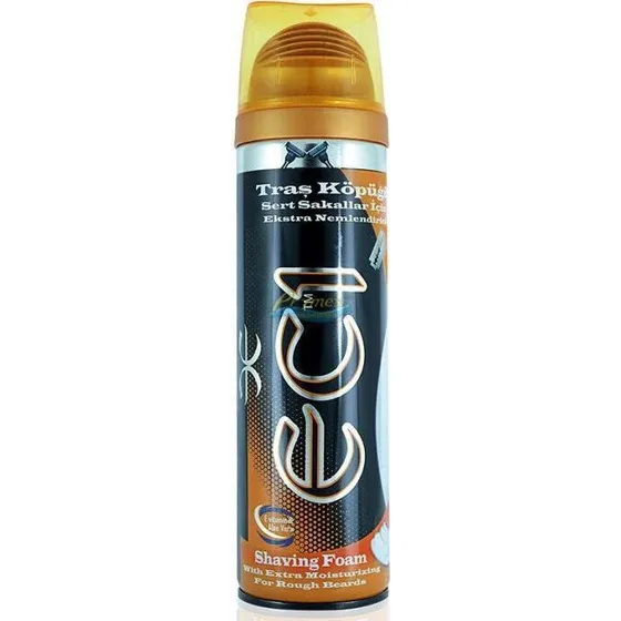 EC1 Pianka do golenia 200 ml pomarańczowa z nawilżaczem