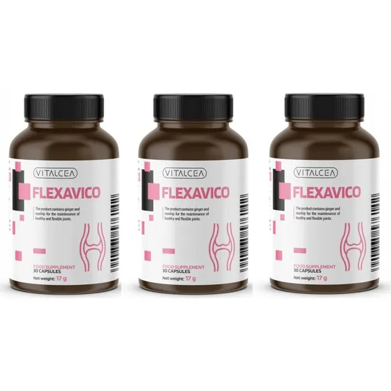 VITALCEA Flexavico 3x Suplement na Zdrowe Stawy