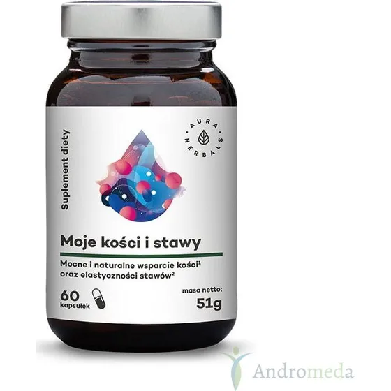 Aura Herbals Moje Kości i Stawy 60 kaps