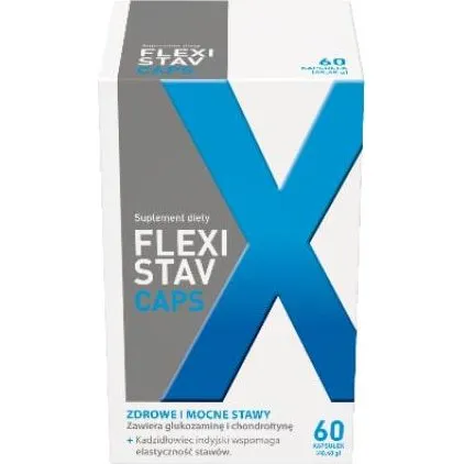 FlexiStav Caps 60 kapsułek – wspieranie stawów i chrząstki