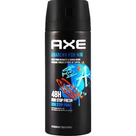 Axe Anarchy Dezodorant w Sprayu 150 ml dla Mężczyzn