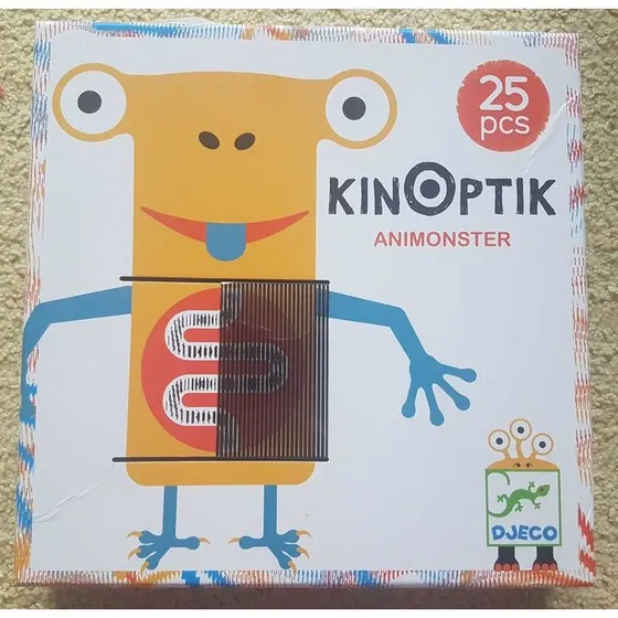 DJECO Kinoptik Potworki – Układanka magnetyczna z efektami ruchu