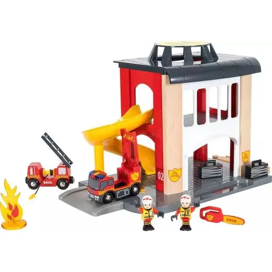 BRIO World Rescue - Remiza Strażacka 33833