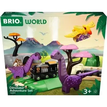 Brio Dino Przygoda – zestaw z dinozaurami 3+