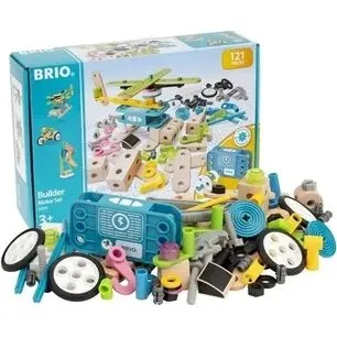 Brio Builder Zestaw z Silnikiem 120-elementowy