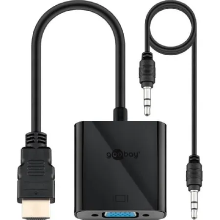 Goobay Adapter HDMI™/VGA Niklowany 68793
