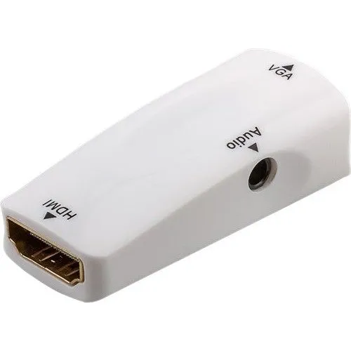 Goobay 44794 Kompaktowy HDMI/VGA Adapter z Audio