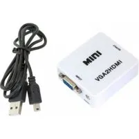 HDMI Konwerter VGA D-SUB z audio do HDMI 1080p