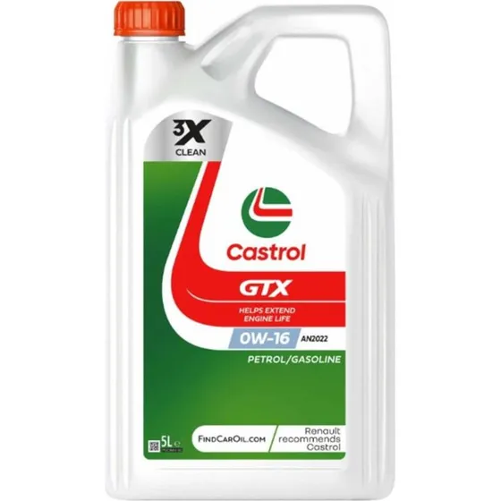 Castrol GTX 0W-16 AN2022 5L API SP