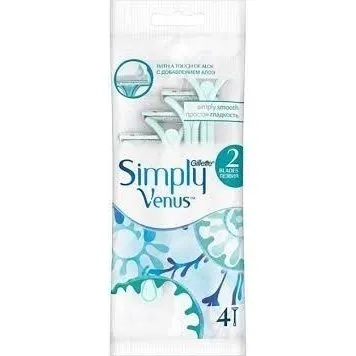 Gillette Simply Venus 2 Jednorazowe Maszynki do Golenia 4 szt.