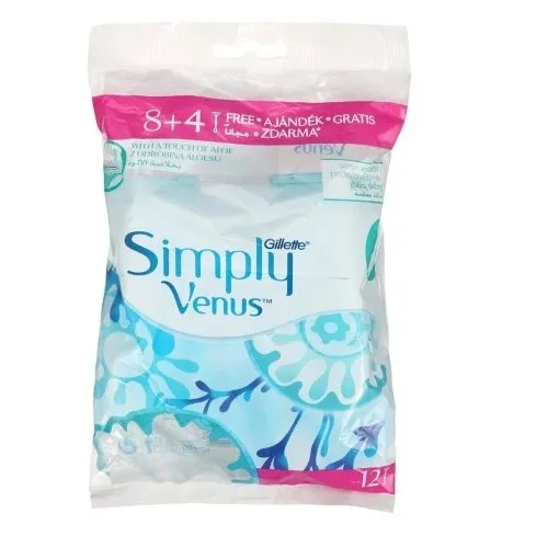 Gillette Simply Venus 2 Maszynki Jednorazowe 4+2 szt
