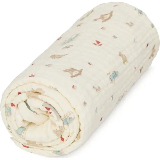 Cam Cam Copenhagen Babydecka Musselin 4-lagowa Vintage Toys 100x100 cm
