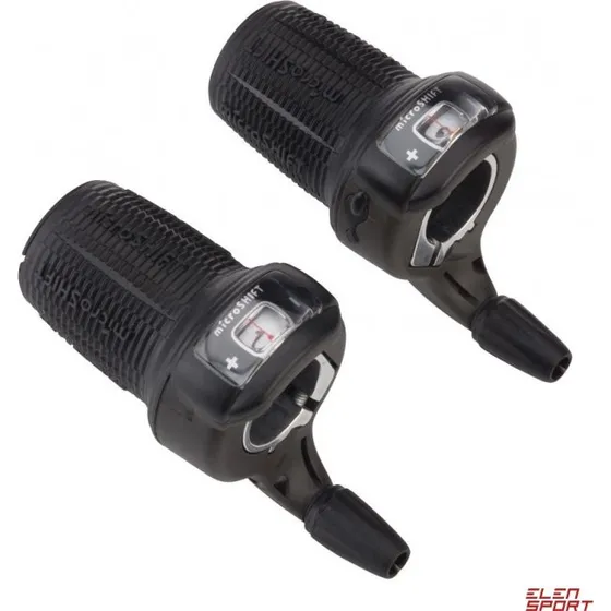 Microshift Manetki 3x8 Twist, Kompatybilne z Shimano