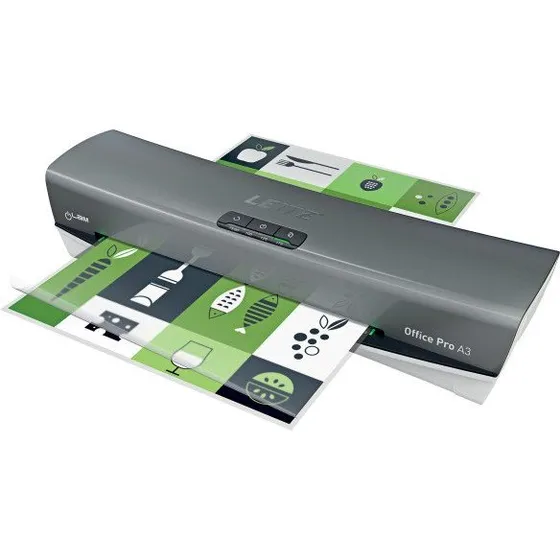 Leitz iLAM Office Pro A3, srebrny, laminator A3