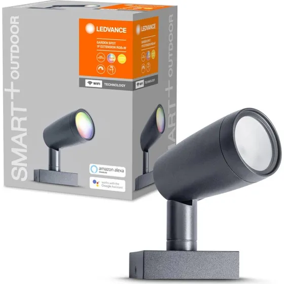 LEDVANCE SMART+ WiFi GARDEN 1 Spot RGB+W 4,5W czarny
